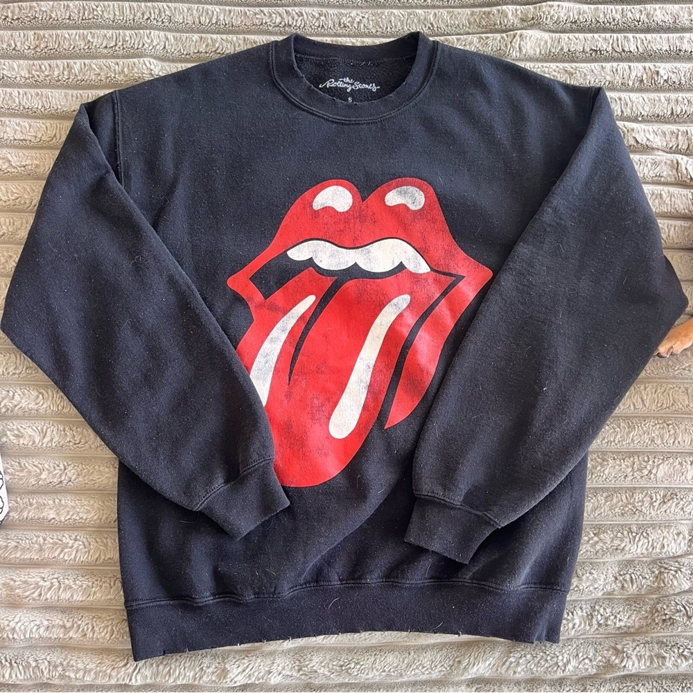 The Rolling Stones Graphic Crewneck Sweatshirt- S